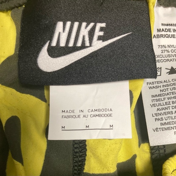 Nike x Cactus Plant Flea Market CPFM Yellow Black Patterned Pants Size Medium - Picture 13 of 16